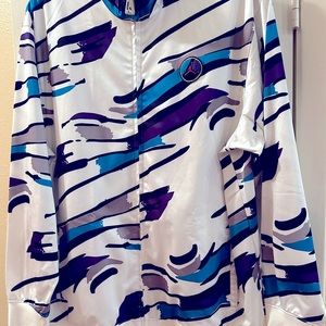 Used Nike Jordan VIII Vintage “Aqua” Full Zip Jacket XXL